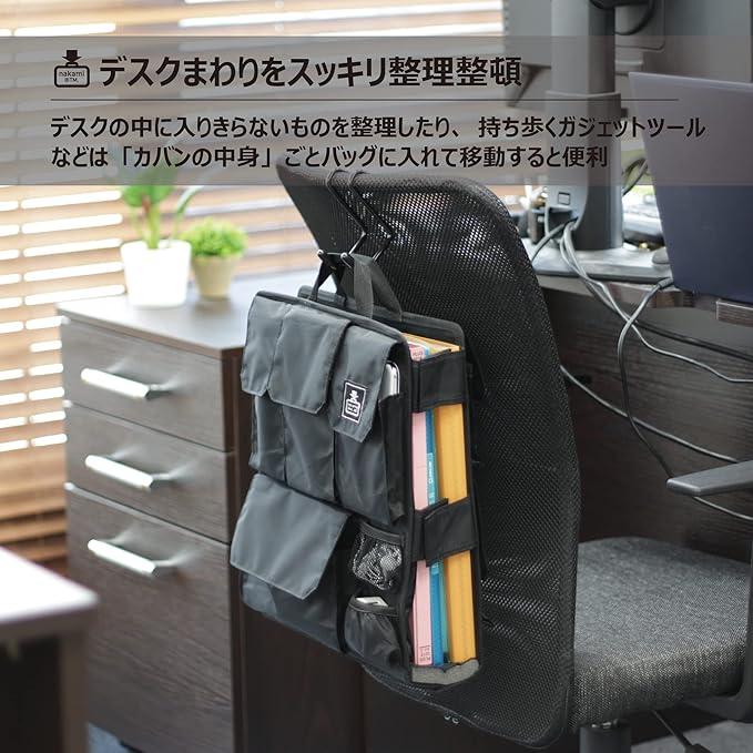 カバンの中身　バッグインバッグ　リュック